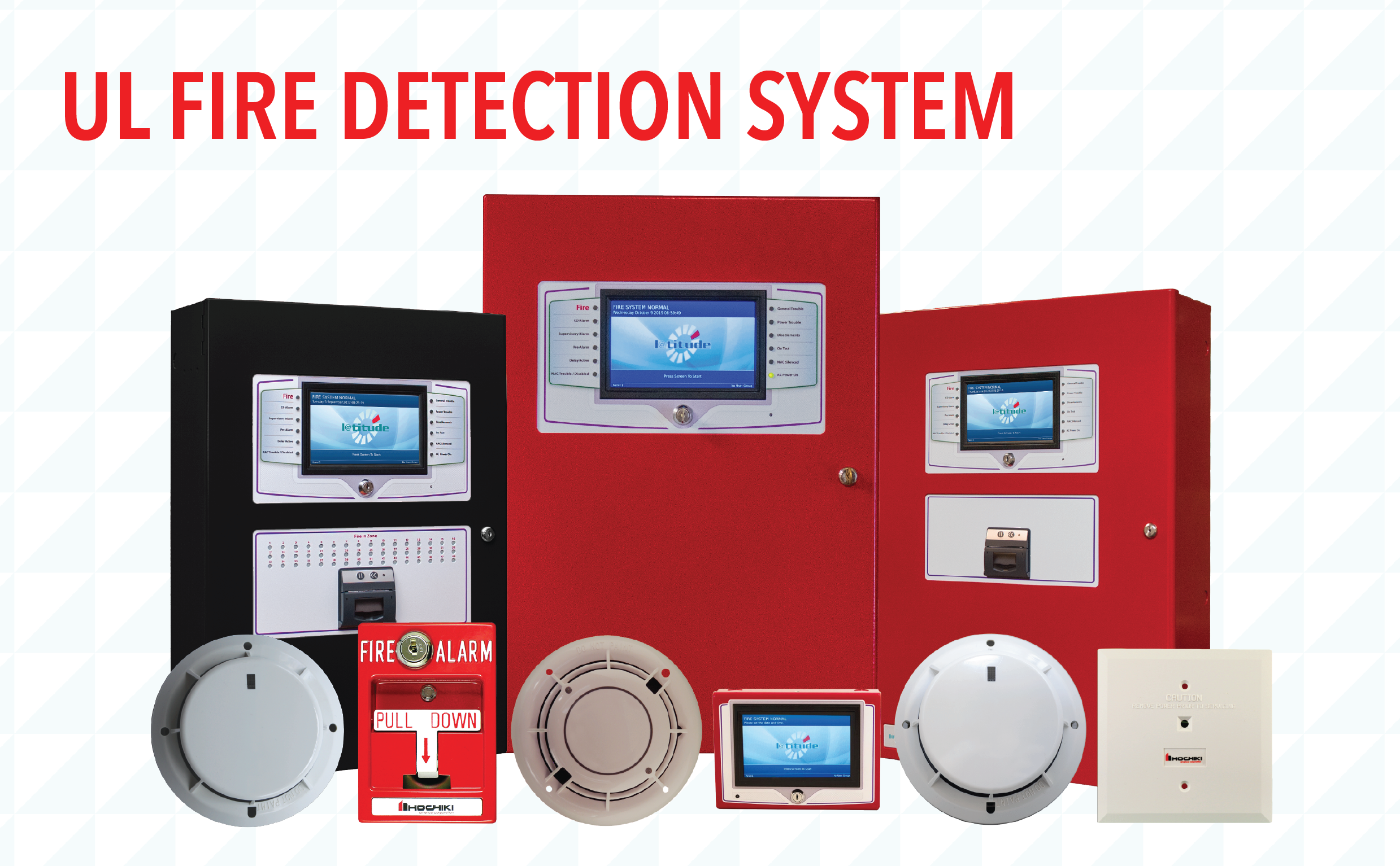 Hochiki UL Fire Detection System 